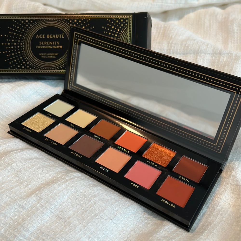New! Ace Beaute Serenity Eyeshadow Palette!